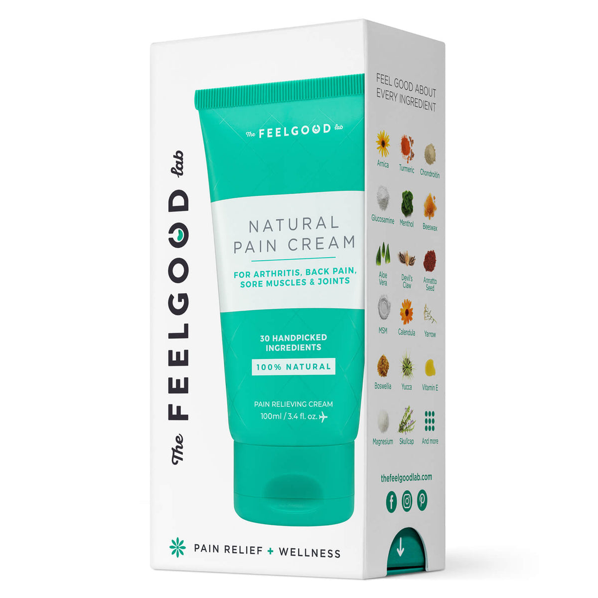 Stearic Acid  Natural Pain Cream Ingredient Showcase - The Feel Good Lab