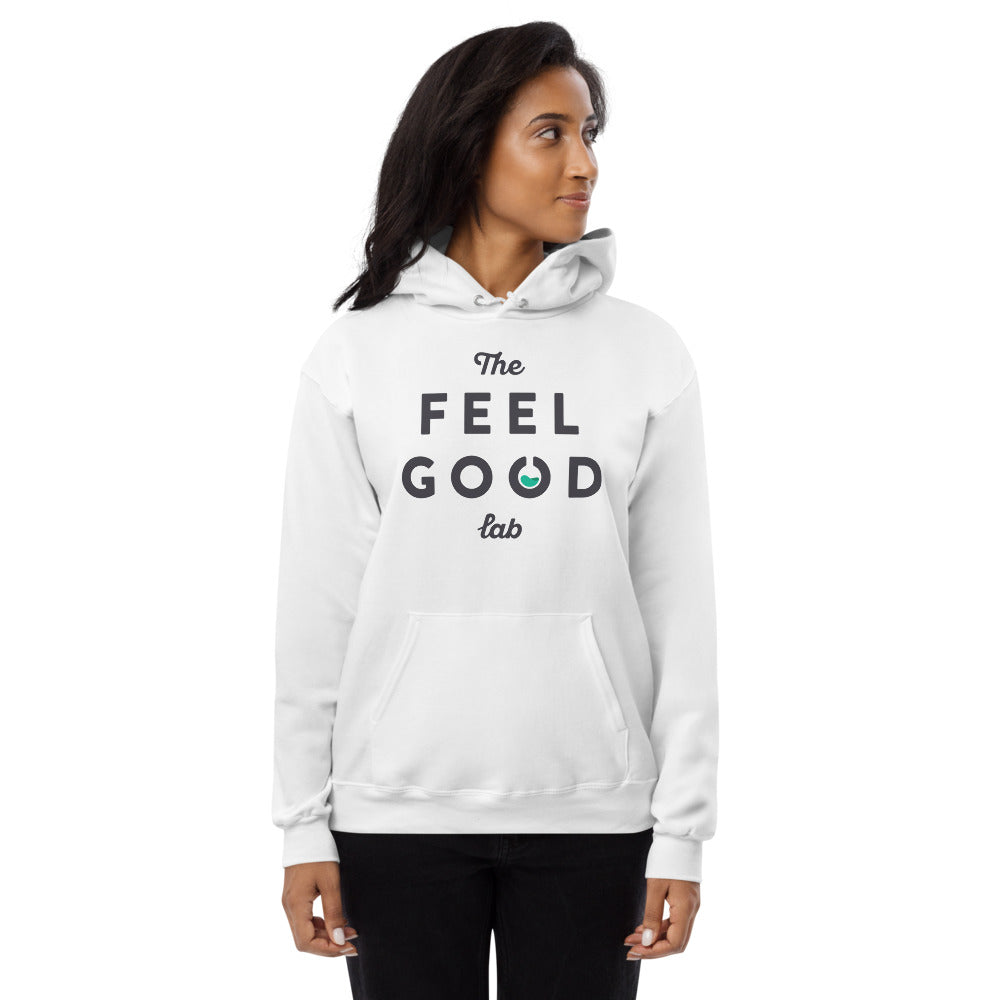 Unisex fleece hoodie The Feel Good Lab